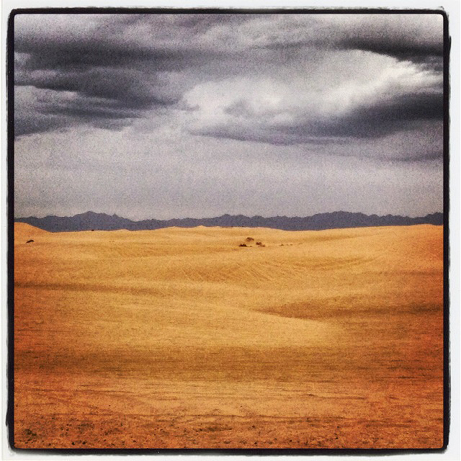 desert - cloudy