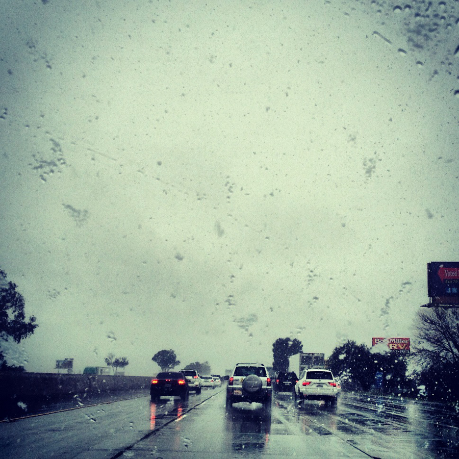 desert - snow