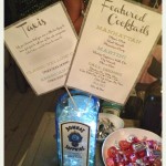 Featured cocktails and taxi