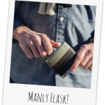 leather flask