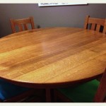 table after wax