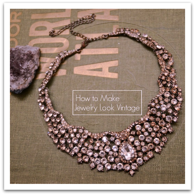 Vintage-looking jewelry