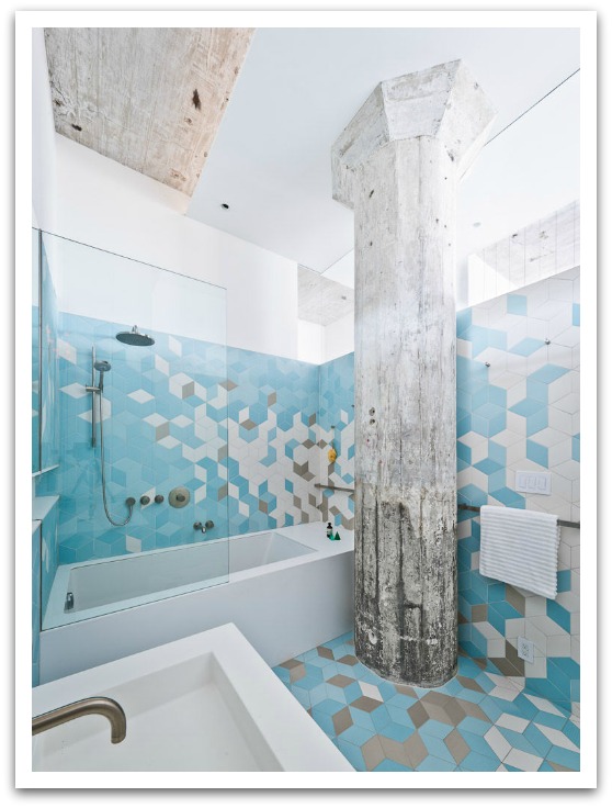 bathroom tile love